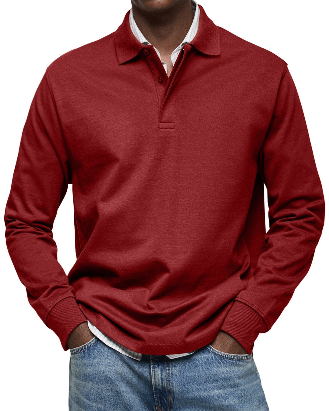 Marco Luxury Long-Sleeve Polo