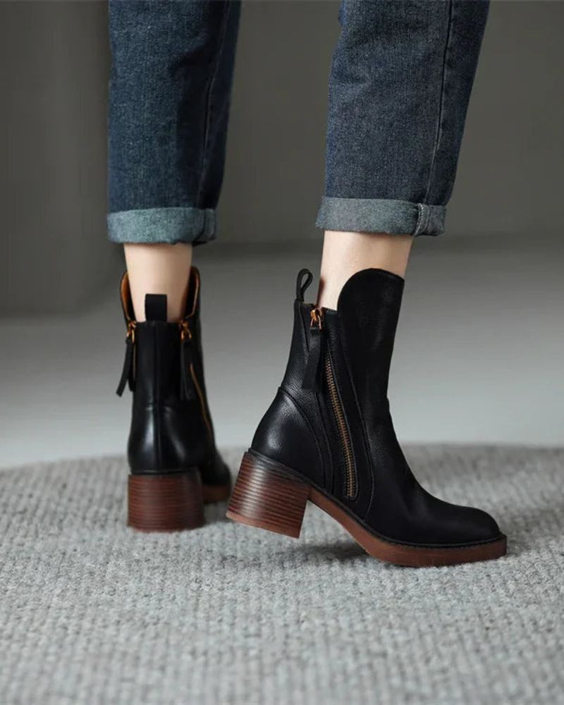 Garciel - Leather Boots