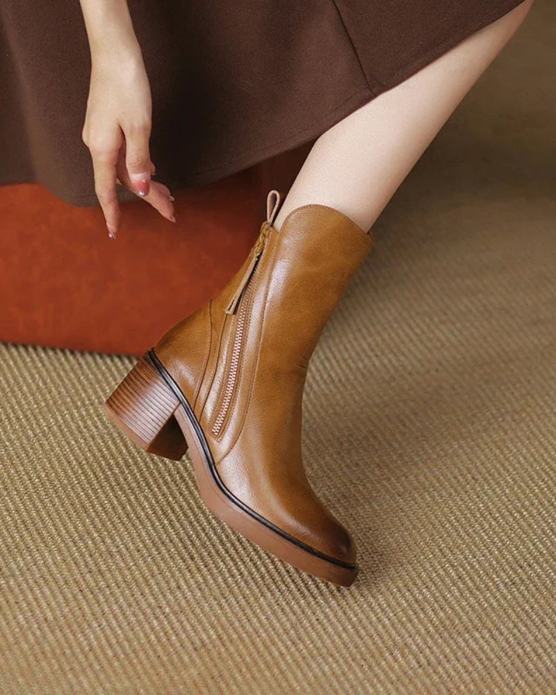 Garciel - Leather Boots
