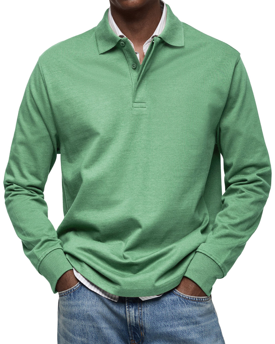 Marco Luxury Long-Sleeve Polo