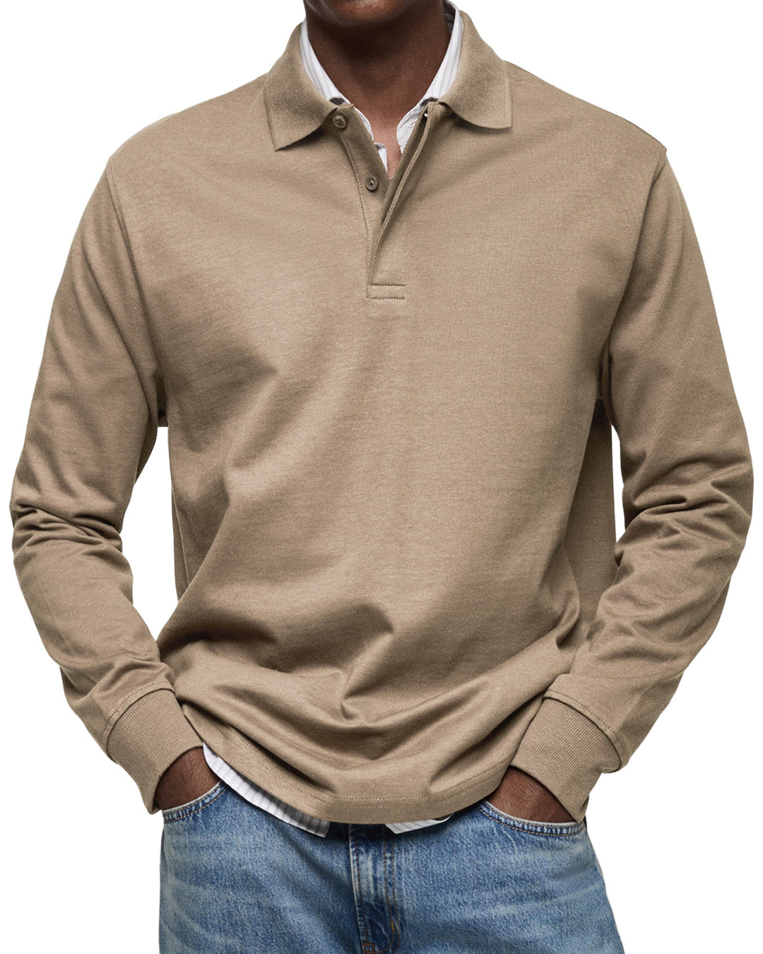 Marco Luxury Long-Sleeve Polo