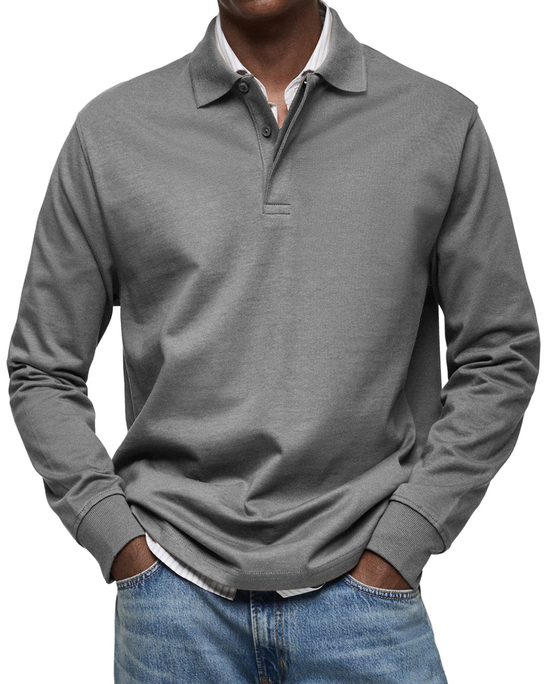 Marco Luxury Long-Sleeve Polo
