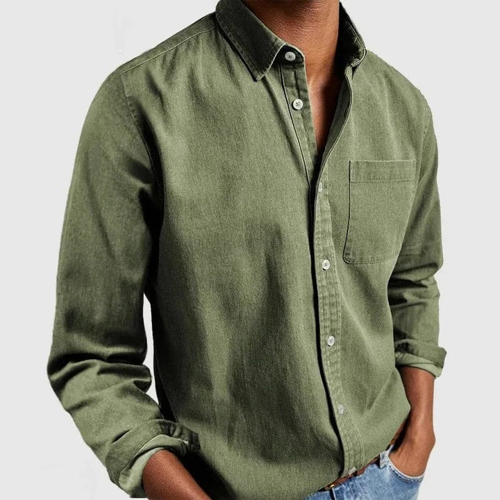Long-Sleeve Casual Shirt