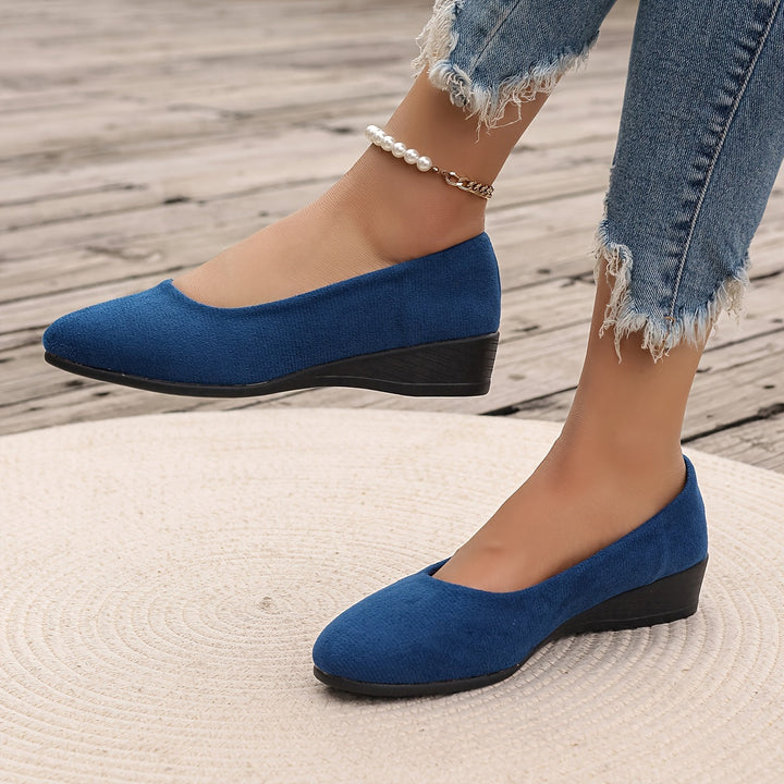 Éliane Comfortable Wedge Ballet Flats