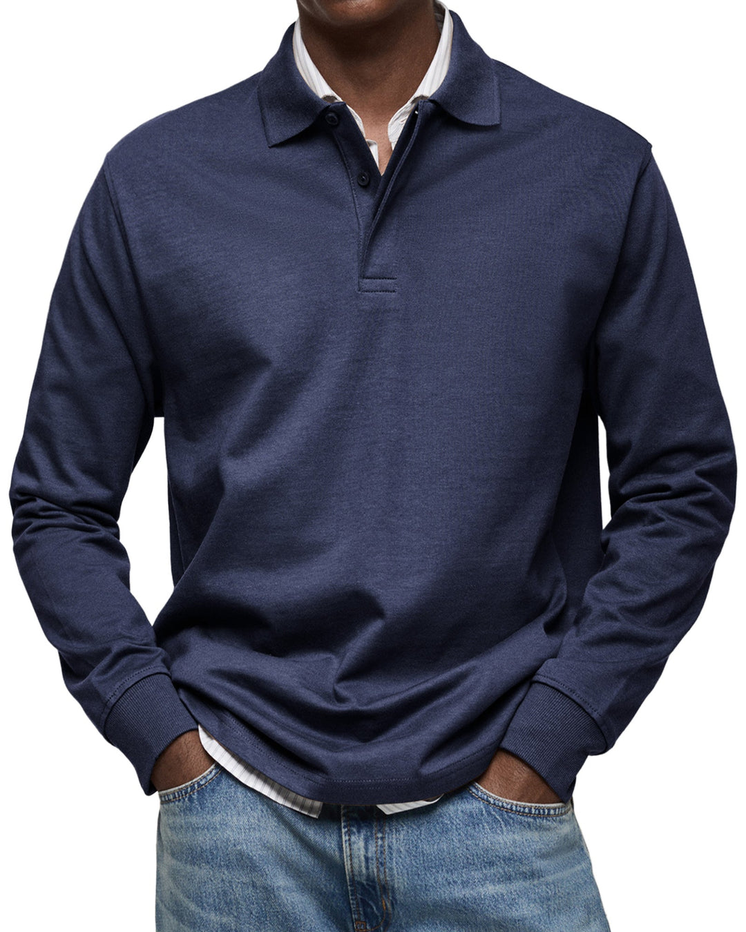 Marco Luxury Long-Sleeve Polo