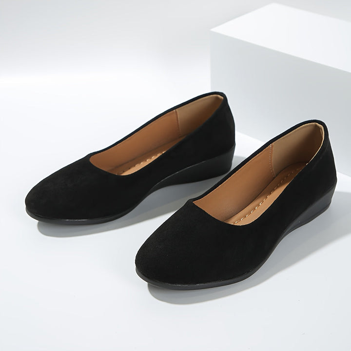 Éliane Comfortable Wedge Ballet Flats