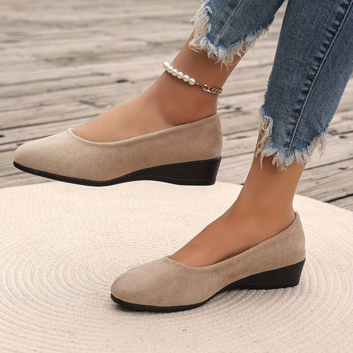 Éliane Comfortable Wedge Ballet Flats