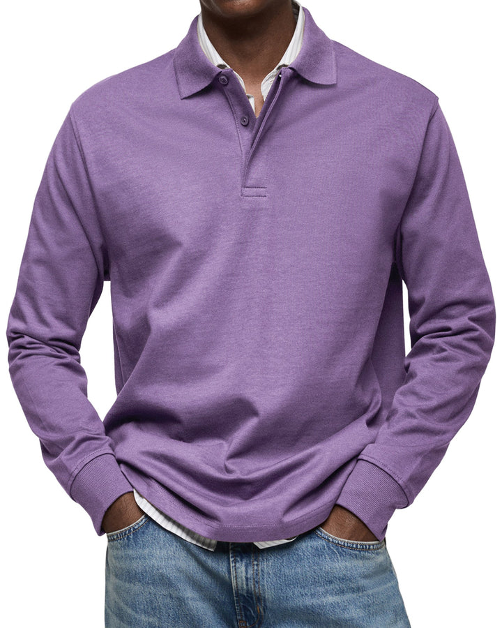 Marco Luxury Long-Sleeve Polo