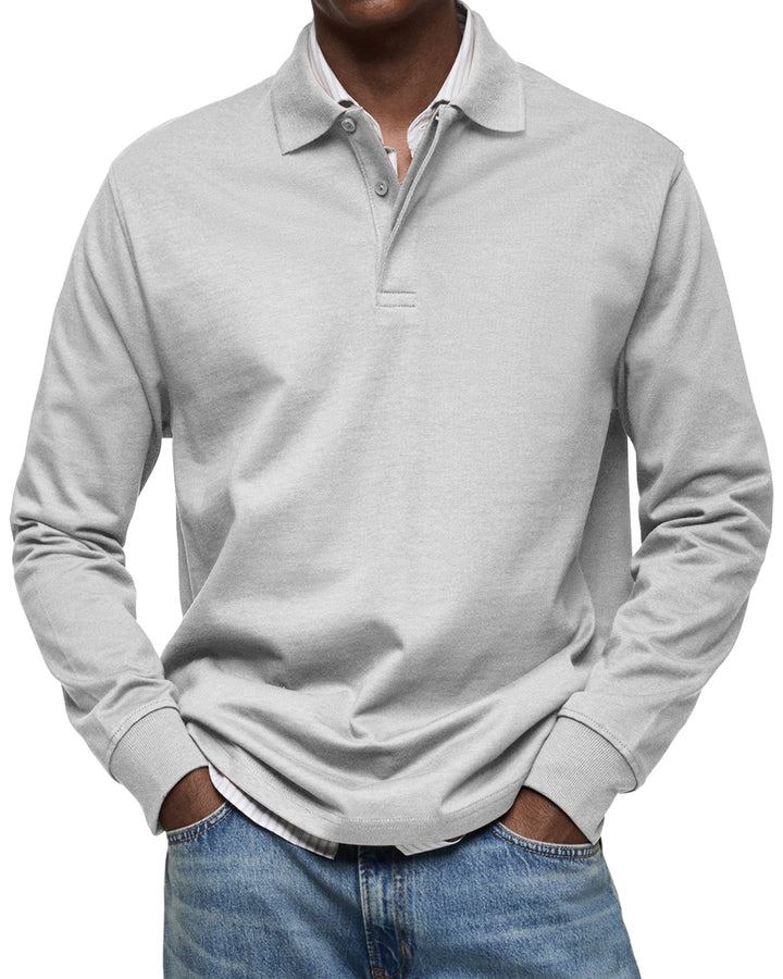 Marco Luxury Long-Sleeve Polo
