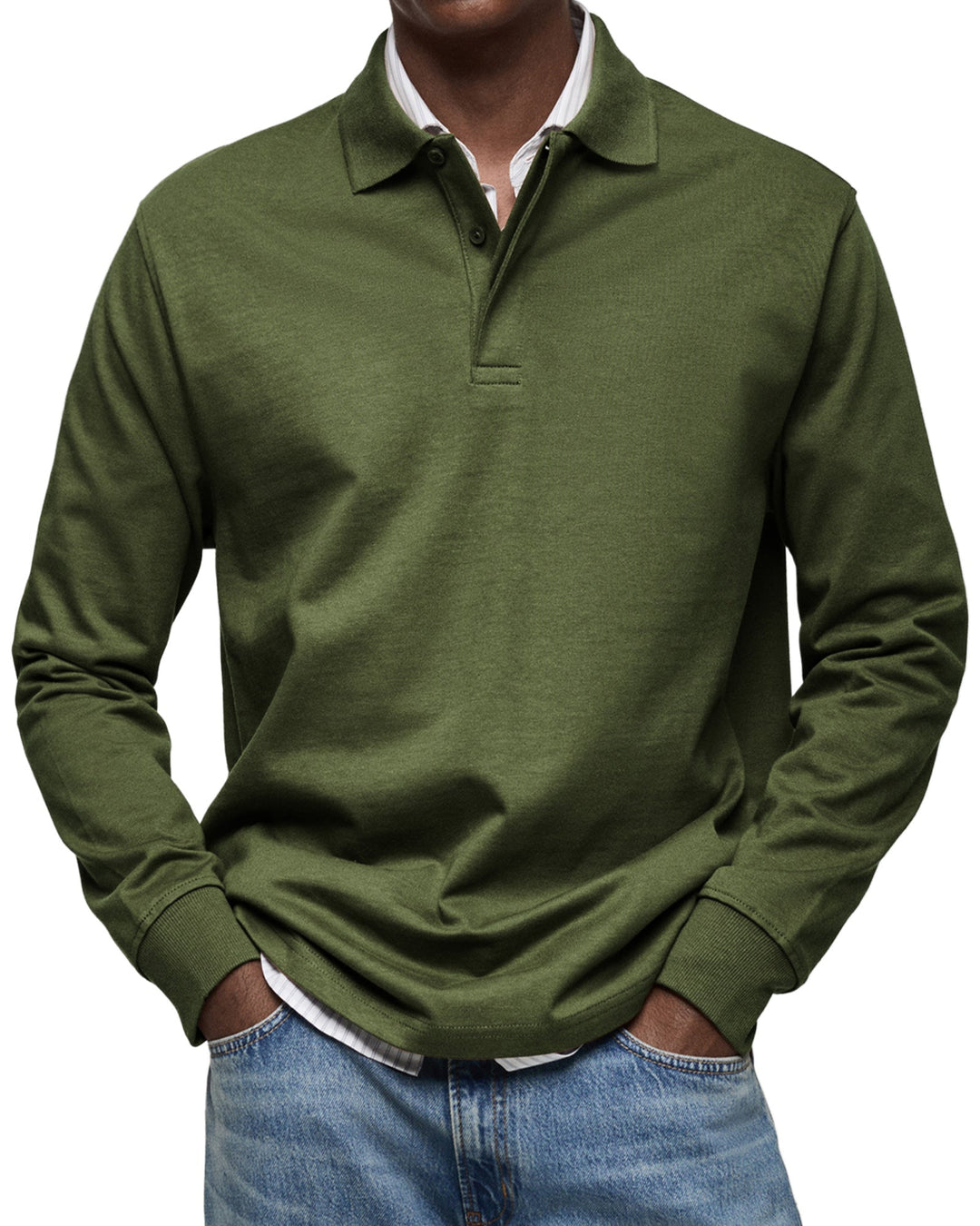 Marco Luxury Long-Sleeve Polo