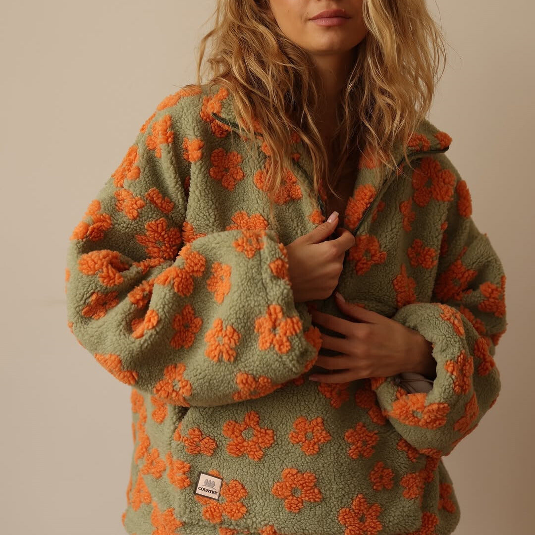 Suzan Sweater With Floral Print