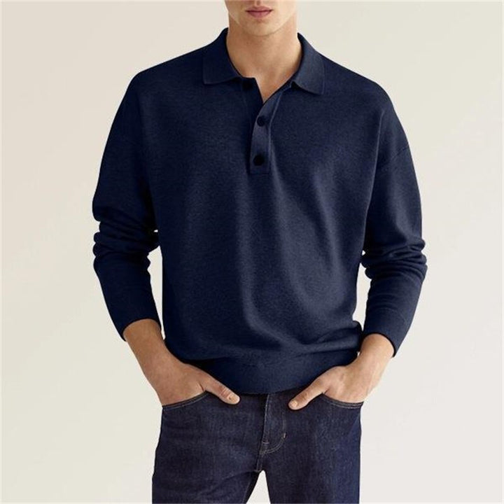 Classic Long-Sleeve Polo