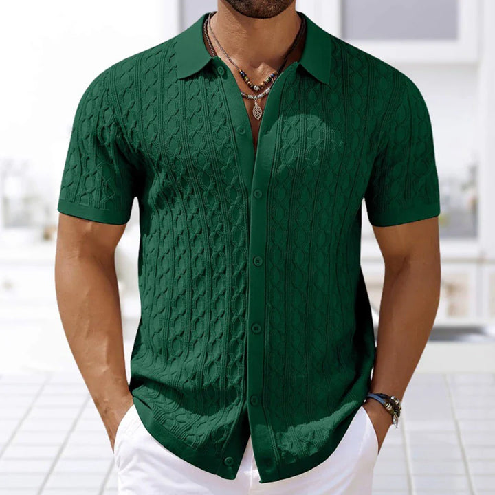 Talon Button-Down Knitted Shirt