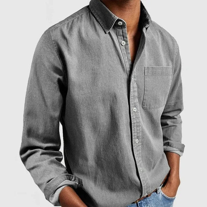 Long-Sleeve Casual Shirt