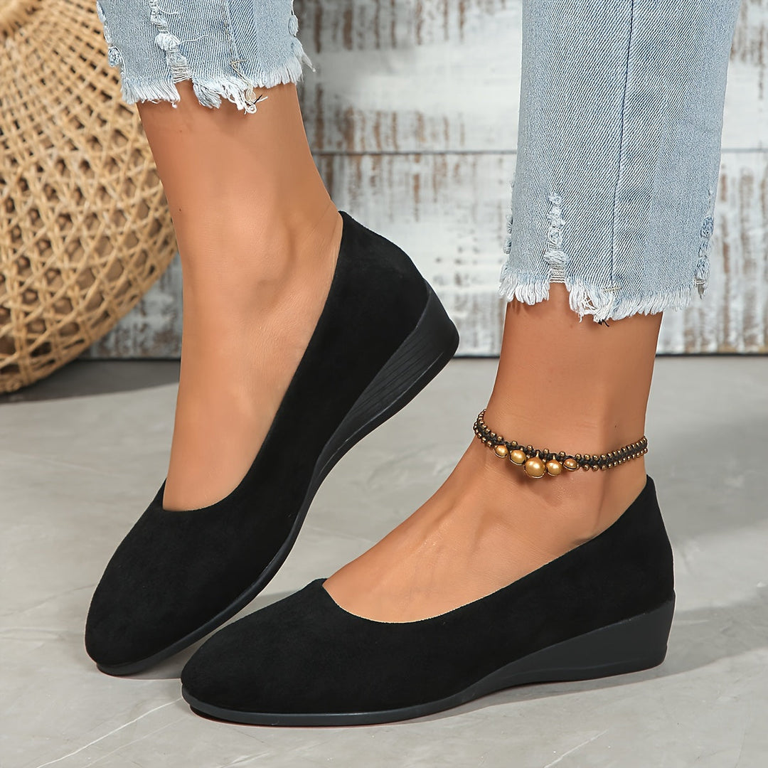 Éliane Comfortable Wedge Ballet Flats