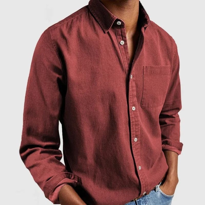 Long-Sleeve Casual Shirt