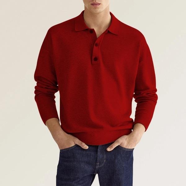 Classic Long-Sleeve Polo