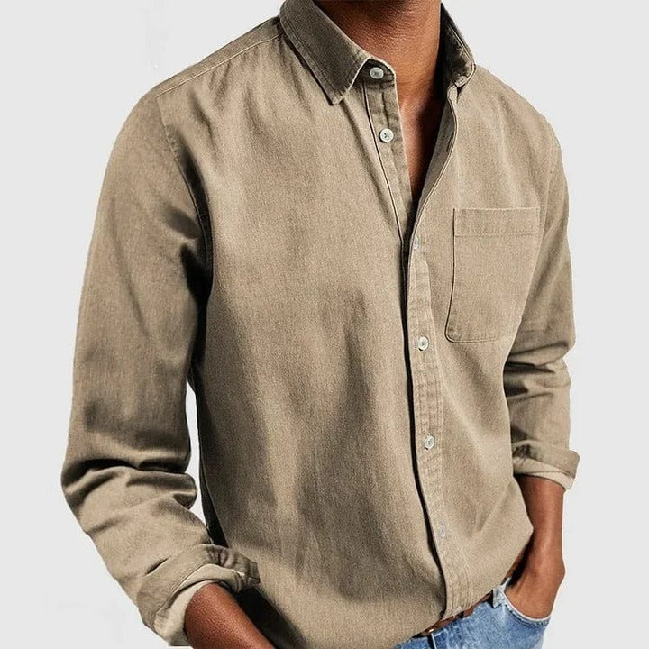 Long-Sleeve Casual Shirt