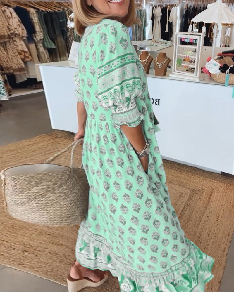 Isla Radiant Spring Dress