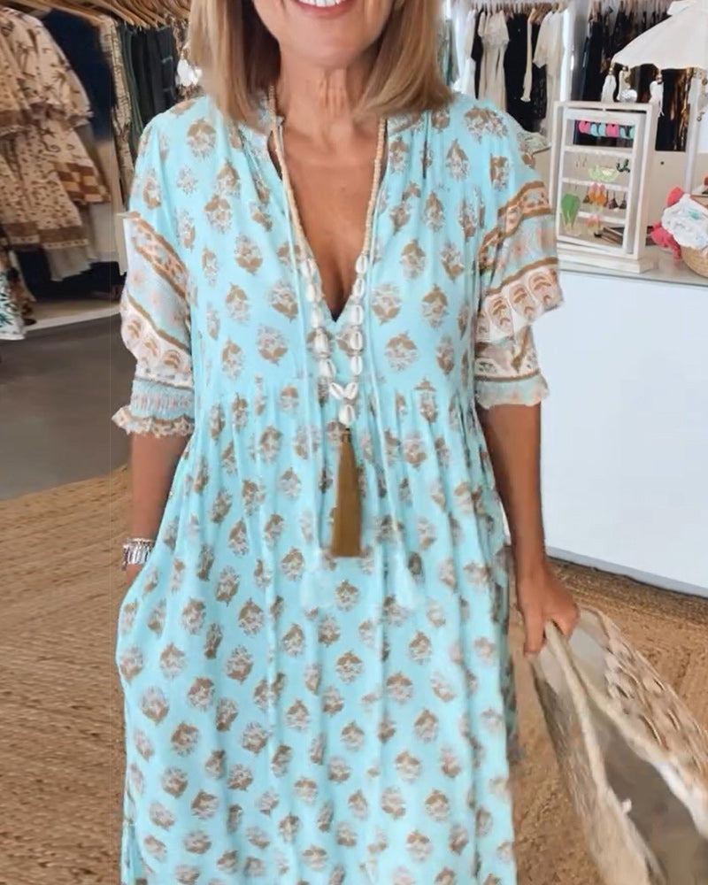 Isla Radiant Spring Dress