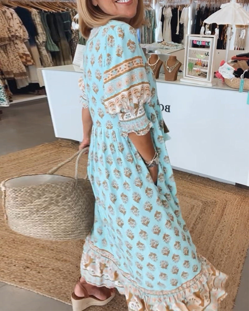 Isla Radiant Spring Dress